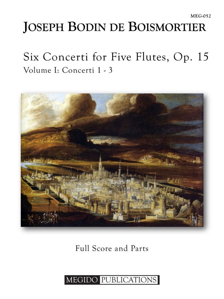 Six Concerti For Flute Flutes, Op. 15, Volume I